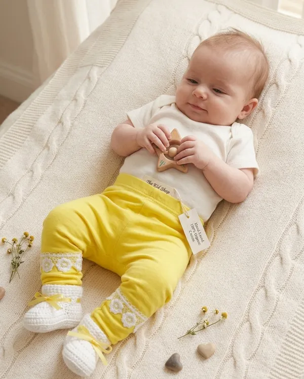 Yellow_And_White__Star_Dress