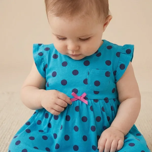 Black_Polka_On_Blue_Dress