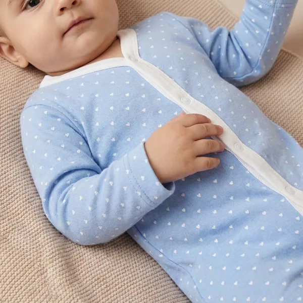White_And_Blue_Cotton_Premium_Baby_Sleepwear_For_Kids