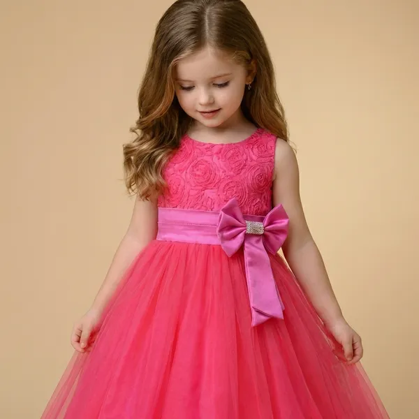 Fuschia_Pink_Rosette_Dress