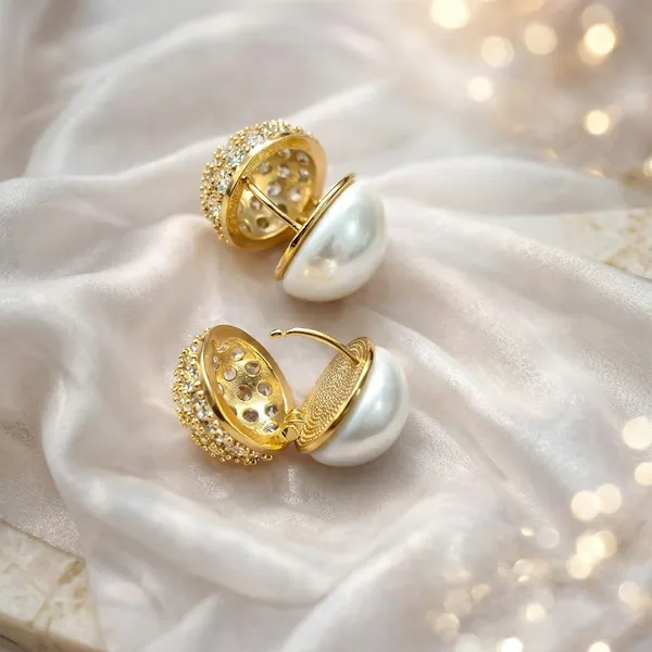 Pearl_Studs_With_Crystal_Halo_Gold_Plated_Anti_Tarnish_White_Pearl_Bali_Style_Earrings