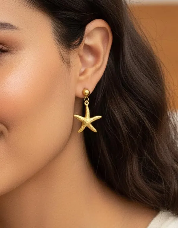 Gold_Plated_Anti_Tarnish_Trendy_Earrings__(Pack_of_2)