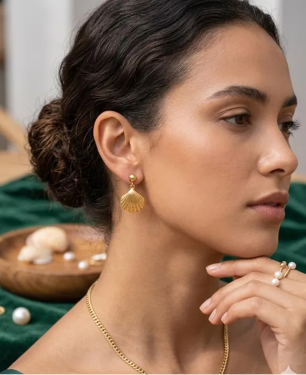 Gold_Plated_Anti_Tarnish_Trendy_Earrings__(Pack_of_2)