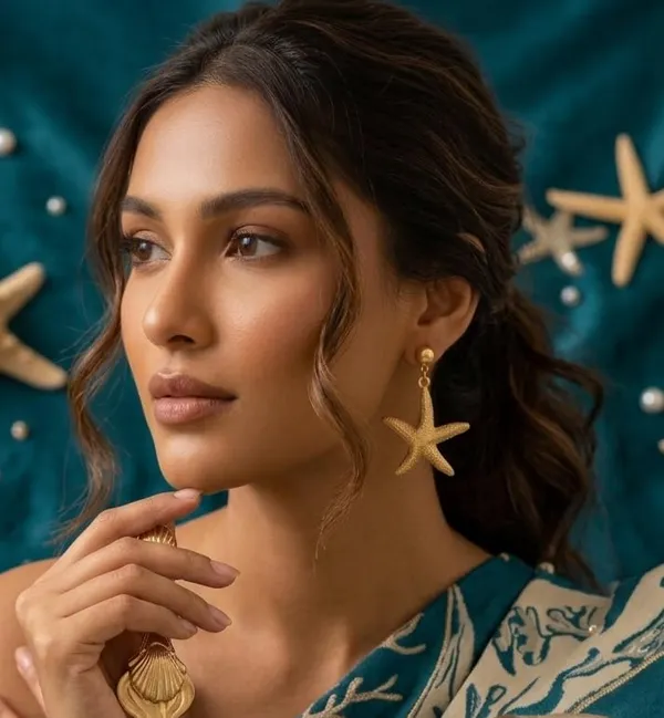 Gold_Plated_Anti_Tarnish_Trendy_Earrings__(Pack_of_2)