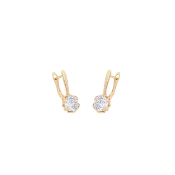 Gold_Tone_Anti_Tarnish_Crystal_Solitaire_Earring