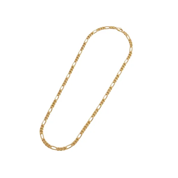Gold_Plated_Chain_Necklace_Lightweight_Minimalist_Fashion_Jewellery