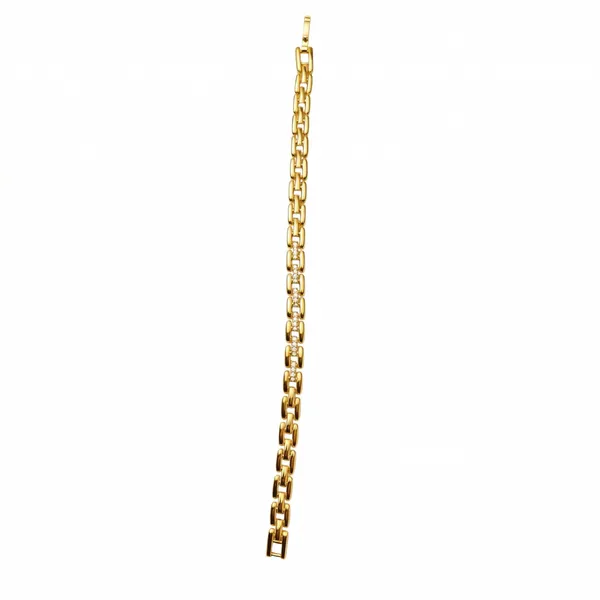 Gold_Chain_Link_Bracelet_Rectangular_Links