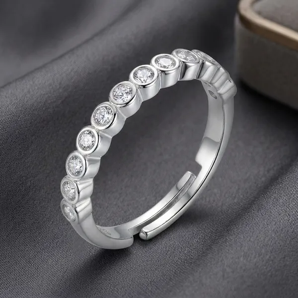 Silver_American_Diamond_Anti_Tarnish_Ring_Adjustable_Stackable_Band