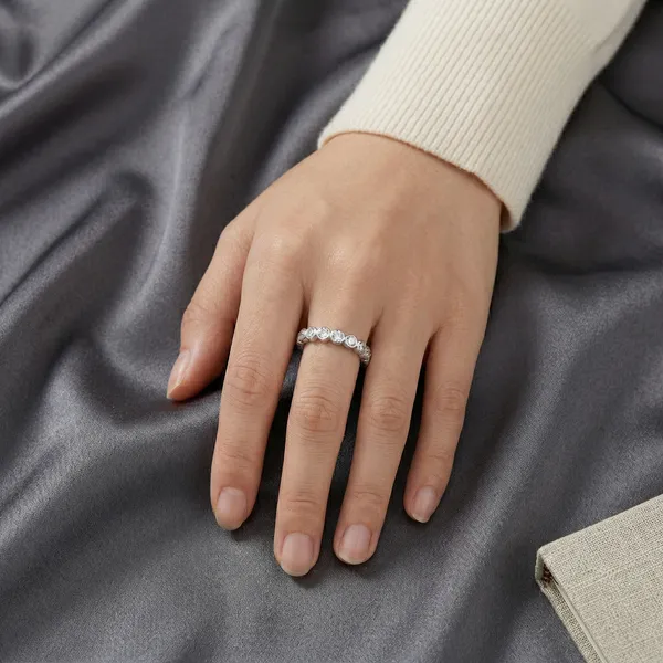 Silver_American_Diamond_Anti_Tarnish_Ring_Adjustable_Stackable_Band