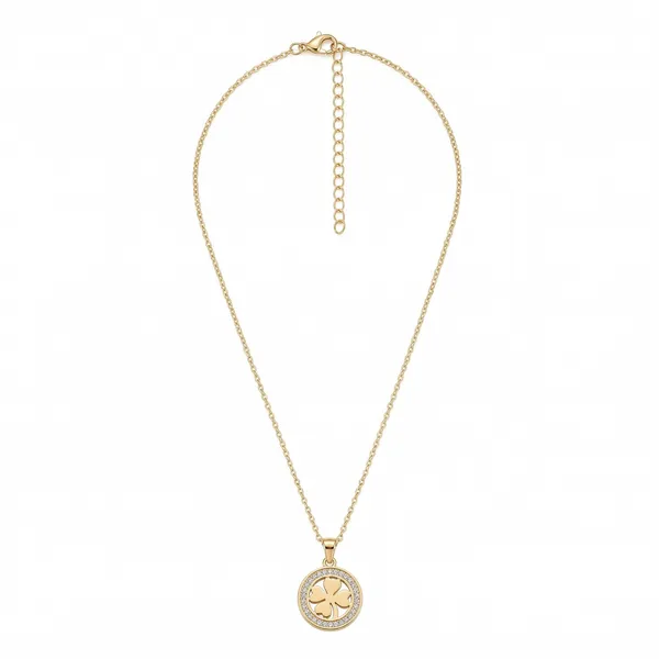 Gold_Anti_Tarnish_Four_Leaf_Clover_Pendant_Necklace_For_Women
