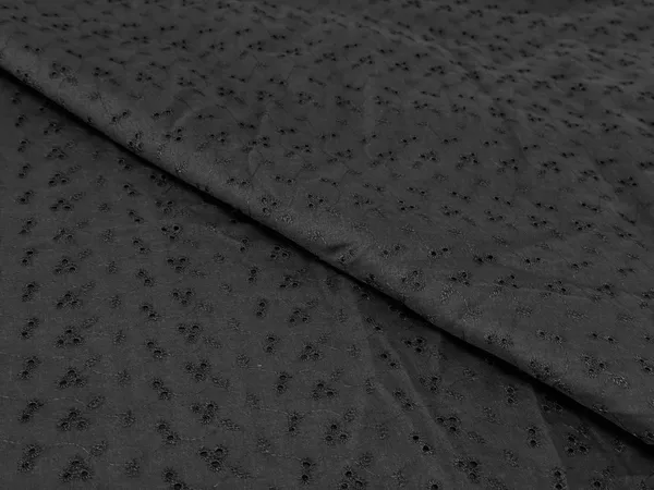 Black_Chikan_Embroidered_Hakoba_Cotton_Fabric_(Price_Per_Meter)