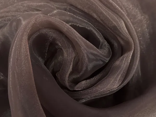 Brown_Plain_Organza_Fabric_(Price_Per_Meter)
