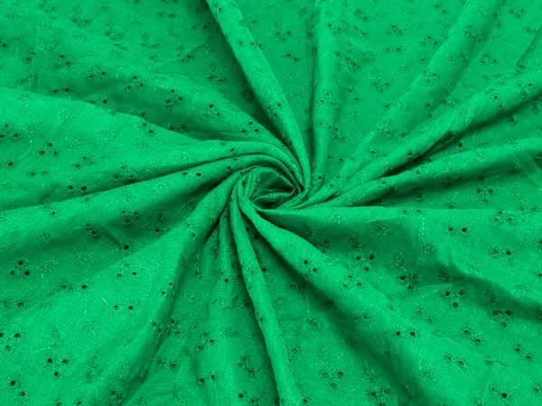 Green_Chikan_Embroidered_Hakoba_Cotton_Fabric_(Price_Per_Meter)