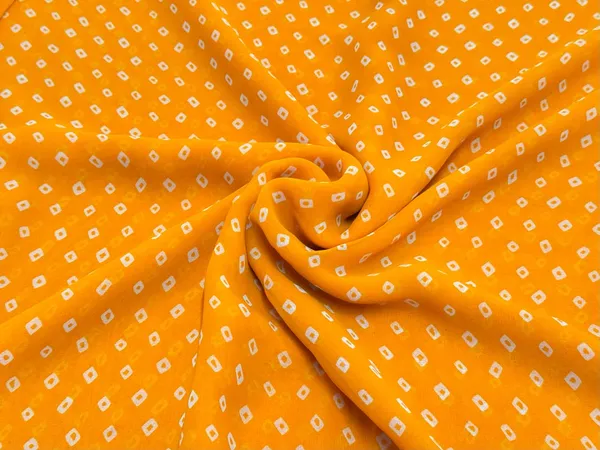 Orange_Yellow_Bandhani_Printed_Soft_Georgette_Fabric_(Price_Per_Meter)