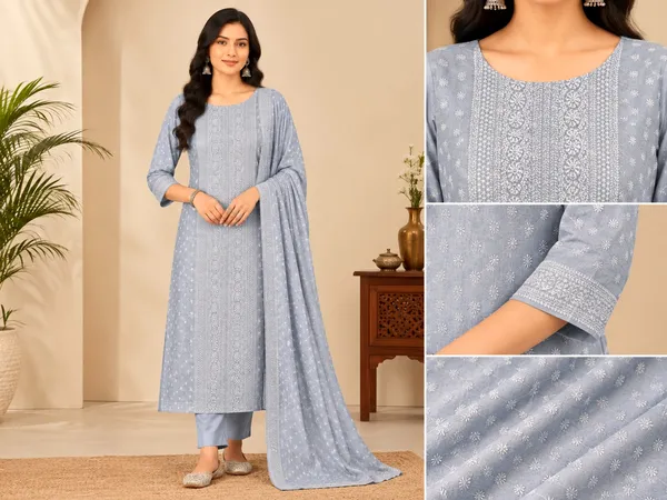 Light_Gray_Georgette_Fabric_With_Thread_Embroidery_Panel_Work_(Price_Per_Meter)