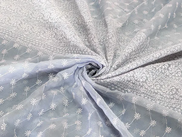 Light_Gray_Georgette_Fabric_With_Thread_Embroidery_Panel_Work_(Price_Per_Meter)