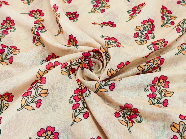 Multicolor_Floral_Digital_Printed_Beige_Soft_Chanderi_Cotton_Fabric_(Price_Per_Meter)