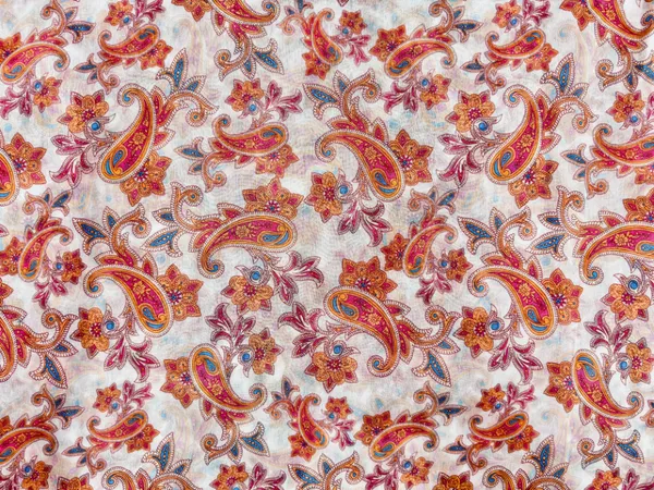 Multicolor_Paisley_Digital_Printed_White_Soft_Chanderi_Cotton_Fabric_(Price_Per_Meter)