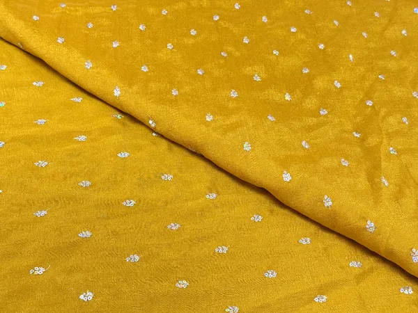 Mustard_Yellow_Floral_Butti_Embroidered_Premium_Vichitra_Silk_Fabric_(Price_Per_Meter)