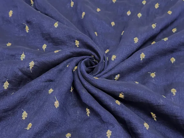 Navy_Blue_Floral_Butti_Embroidered_Premium_Vichitra_Silk_Fabric_(Price_Per_Meter)