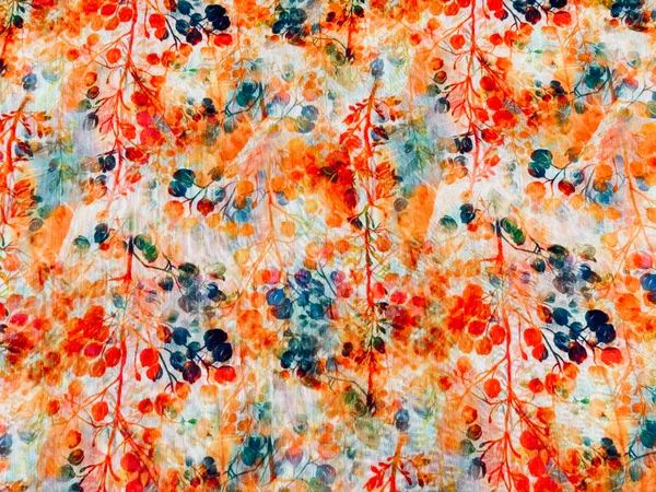 Orange_Floral_Digital_Printed_Soft_Chanderi_Cotton_Fabric_(Price_Per_Meter)