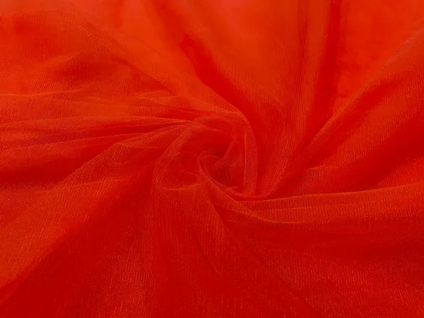Orange_Plain_Soft_Net_Fabric_(Price_Per_Meter)