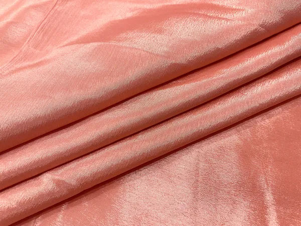 Peach_Orange_Plain_Chinon_Chiffon_Fabric_(Price_Per_Meter)