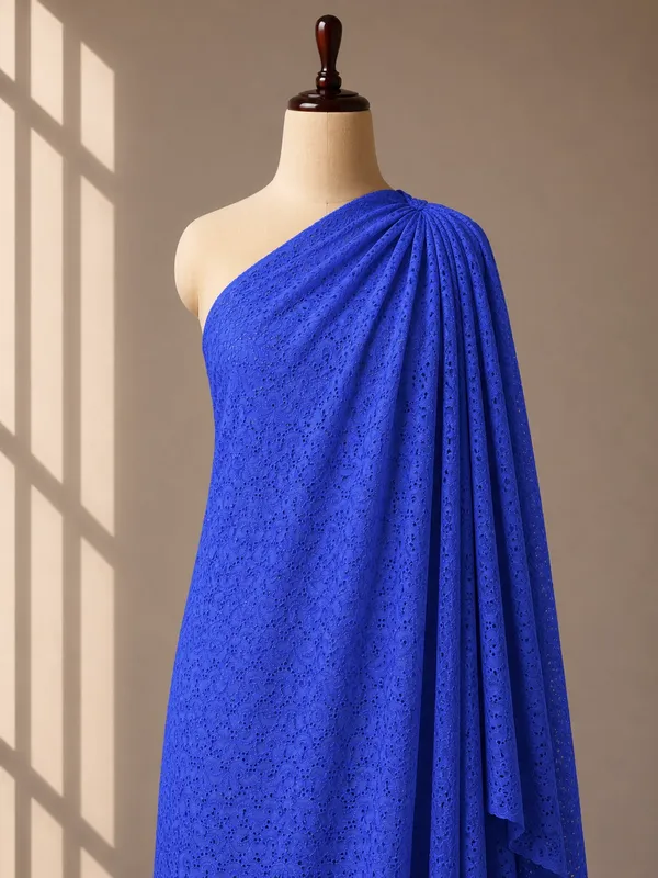 Royal_Blue_Chikan_Embroidered_Hakoba_Cotton_Fabric_(Price_Per_Meter)