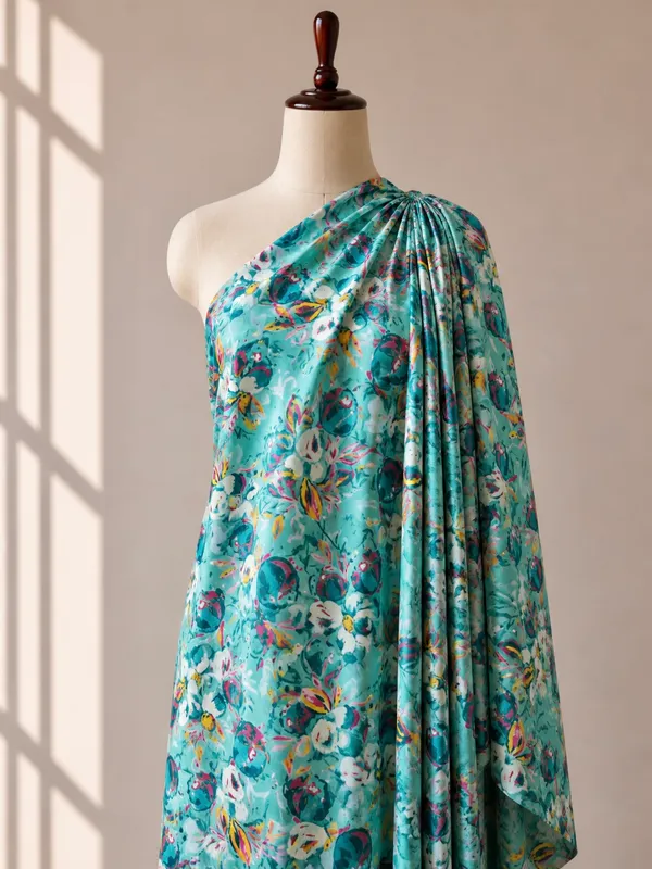 Teal_Floral_Printed_Soft_Chinon_Fabric_(Price_Per_Meter)