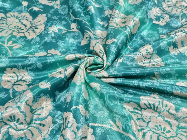 Teal_Floral_Printed_Soft_Chinon_Fabric_(Price_Per_Meter)