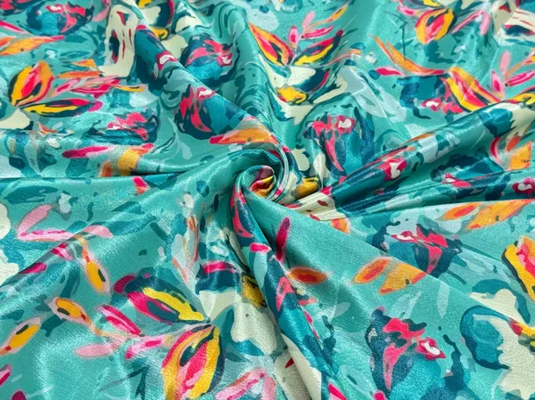 Teal_Floral_Printed_Soft_Chinon_Fabric_(Price_Per_Meter)