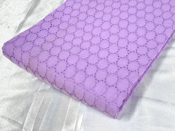Lavender_Embroidered_Hakoba_Cotton_Fabric_(Price_Per_Meter)