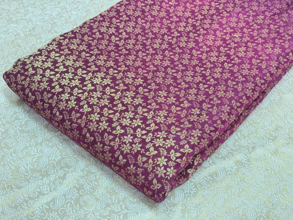 Wine_Floral_Semi_Banarasi_Brocade_Fabric_(Price_Per_Meter)