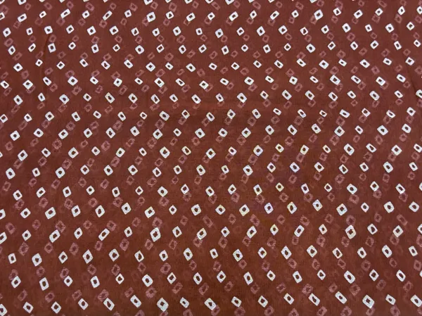 Brown_Bandhani_Printed_Soft_Georgette_Fabric_(Price_Per_Meter)