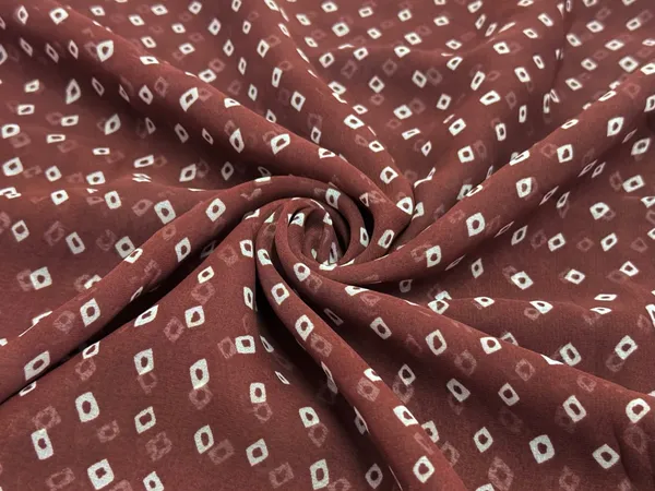 Brown_Bandhani_Printed_Soft_Georgette_Fabric_(Price_Per_Meter)