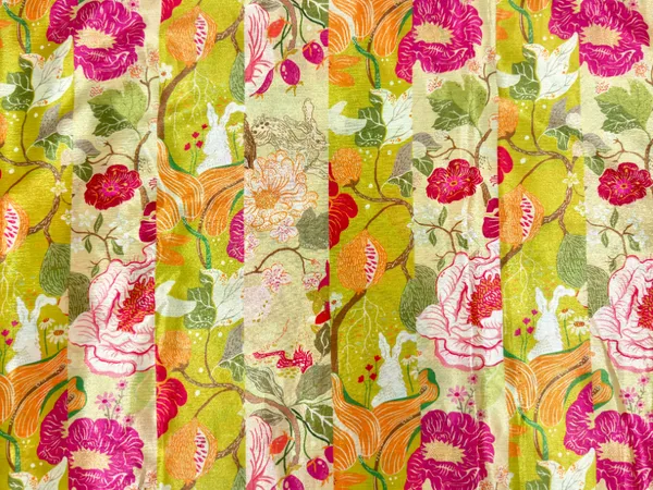 Yellow_Floral_Printed_Soft_Chinon_Fabric_(Price_Per_Meter)