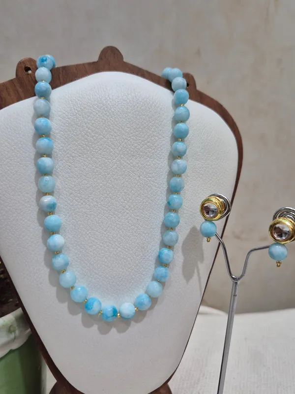 Blue_And_White_Mix_Onyx_Necklace
