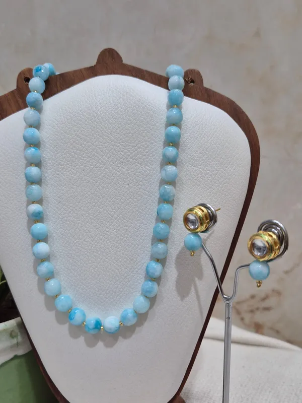 Blue_And_White_Mix_Onyx_Necklace