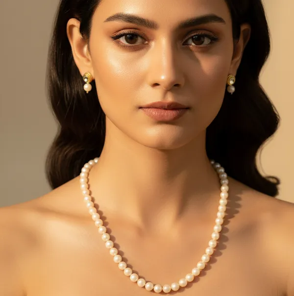 Cream_Onyx_Necklace_With_Earrings