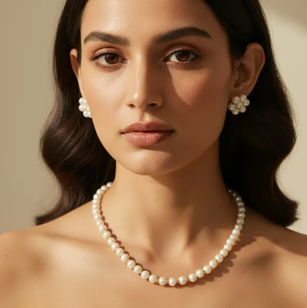 Classic_White_Pearl_With_Earrings