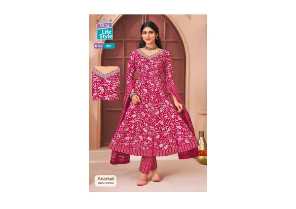 Pink_Pure_Cotton_Kurti_Set_With_Dupatta_For_Women