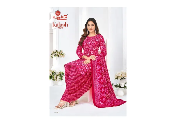 Pink_Pure_Cotton_Kurti_Set_With_Dupatta_For_Women