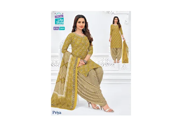 Yellow_Pure_Cotton_Kurti_Set_With_Dupatta_For_Women