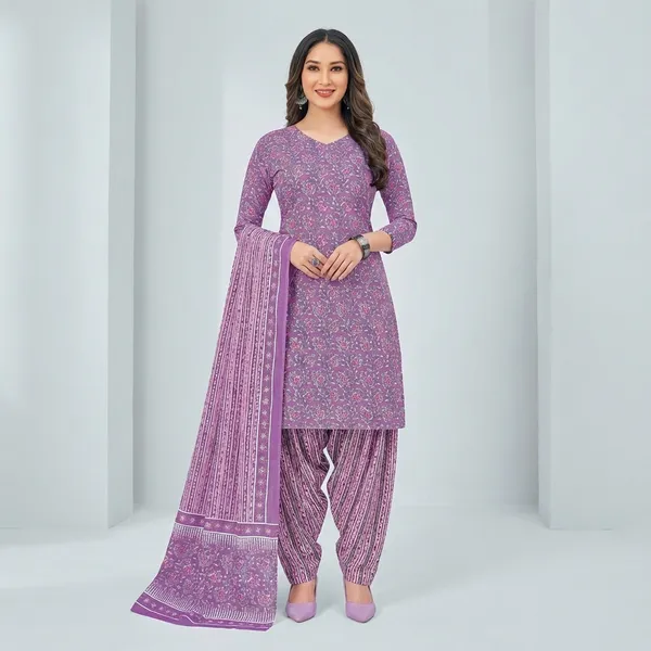 Purple_Pure_Cotton_Salwar_Suit_Set_For_Women