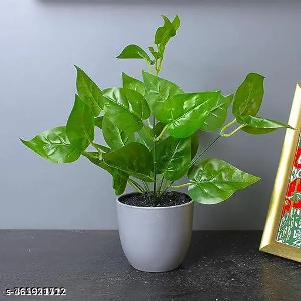 Green_Artificial_Plant_Bush_In_Plastic_Pot_For_Home_Decor_Decoration_Items_For_Living_Room_Decorative_Table_Top_Indoor_Plants_Bonsai_For_Office_Money_Plant_In_Pot