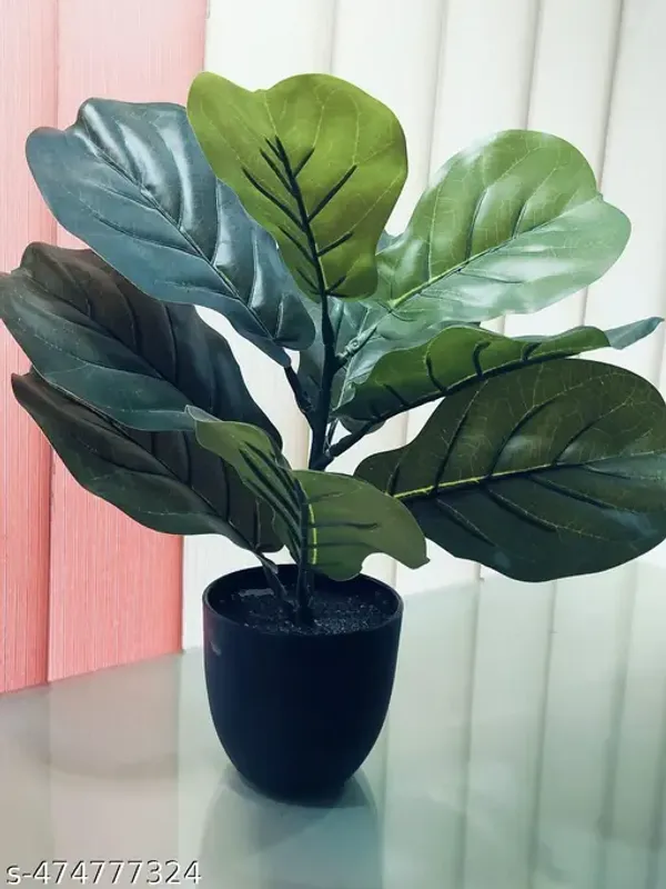 Green_Artificial_Fiddle_Leaf_Plant_For_Home_Decor