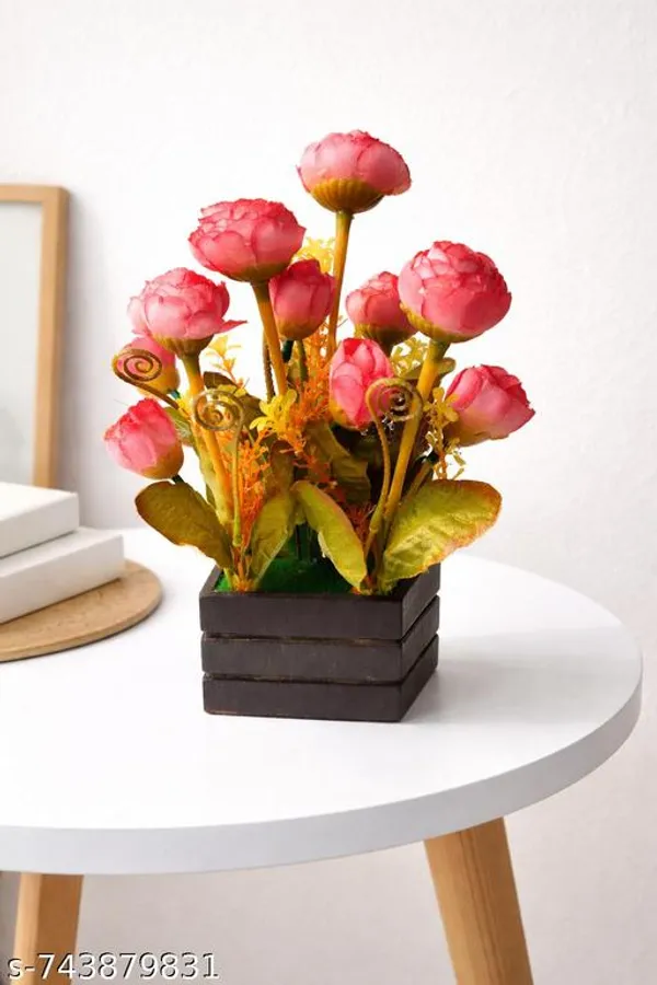 Pink_Artificial_Flower_Arrangement