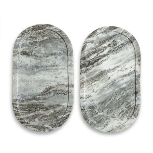 Grey_Marble_Pattern_Oval_Serving_Tray