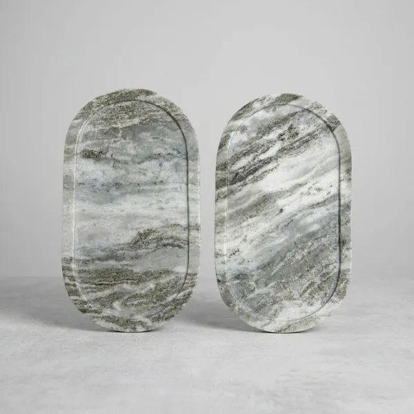 Grey_Marble_Pattern_Oval_Serving_Tray
