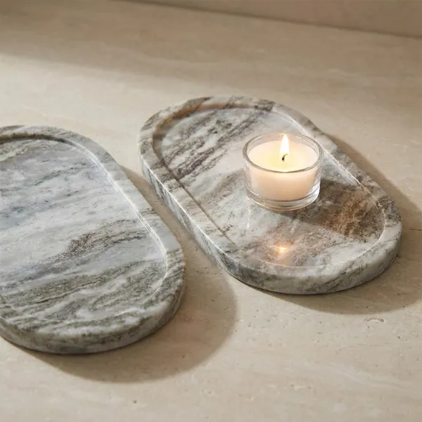Grey_Marble_Pattern_Oval_Serving_Tray